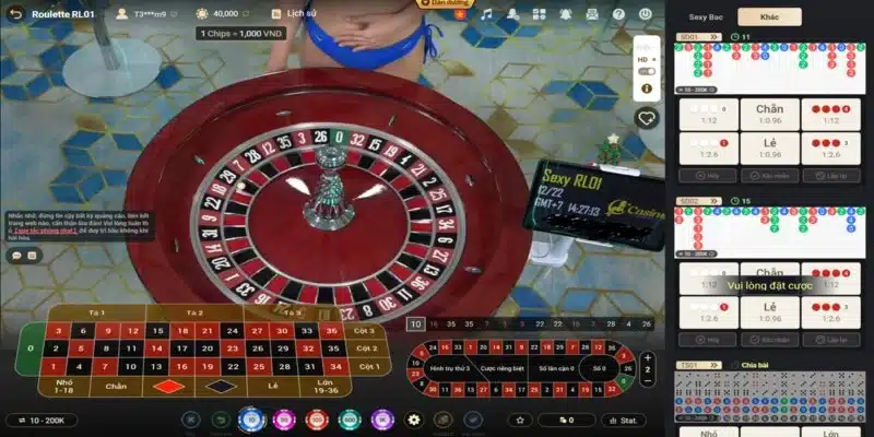 Roulette: Xoay bánh xe may mắn với cơ hội thắng lớn